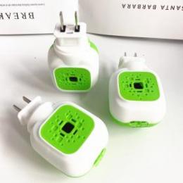 電熱蚊香液插座 插電式開關驅蚊器 一元2元店貨源